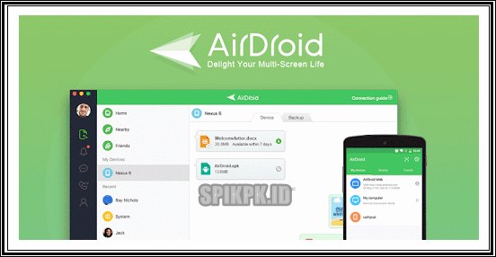 Aplikasi Menyadap WhatsApp AirDroid