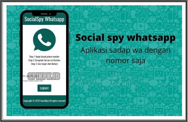 Aplikasi Sadap WA Social Spy