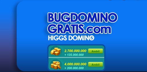 Bugdominogratis com Situs Bug Higgs Domino Klaim Koin Gratis