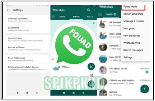 Cara Mengetahui Versi Aplikasi Fouad WhatsApp