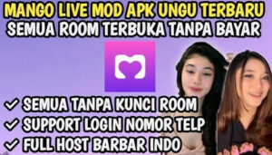 Mango Live Ungu Mod Apk Download Unlock All Room Versi VIP